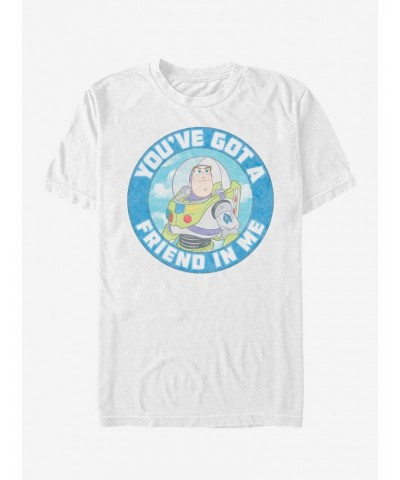 Disney Pixar Toy Story Friend in Me Buzz Circle T-Shirt $5.18 T-Shirts