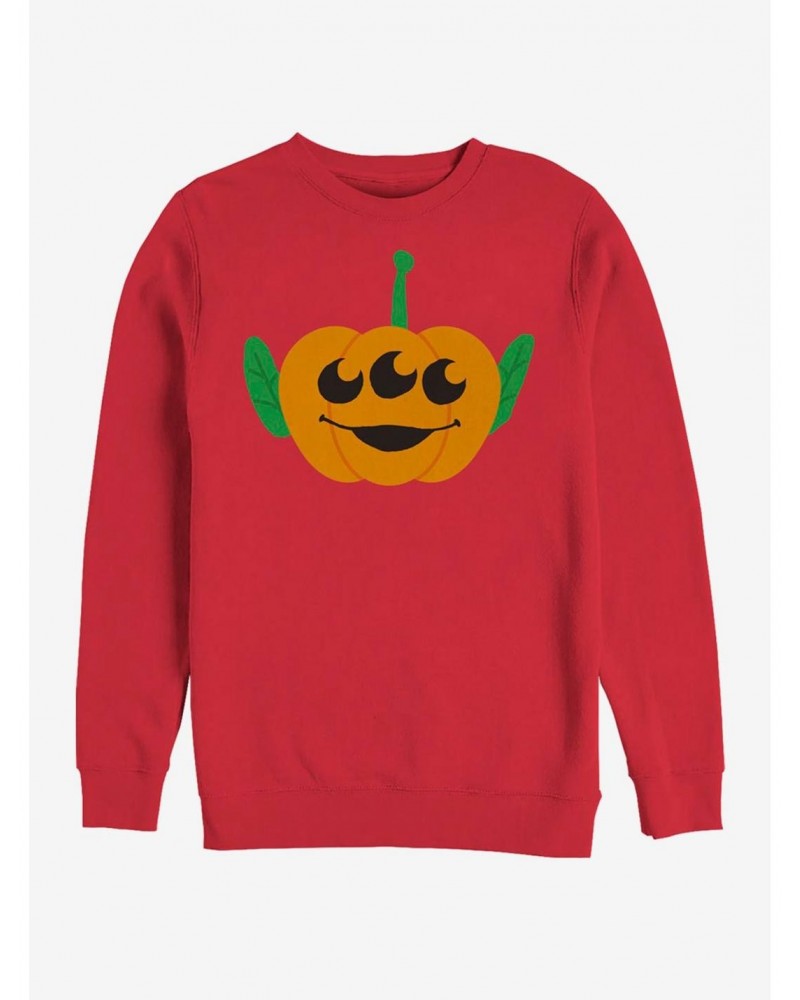 Disney Pixar Toy Story Alien Pumpkin Crew Sweatshirt $13.28 Sweatshirts