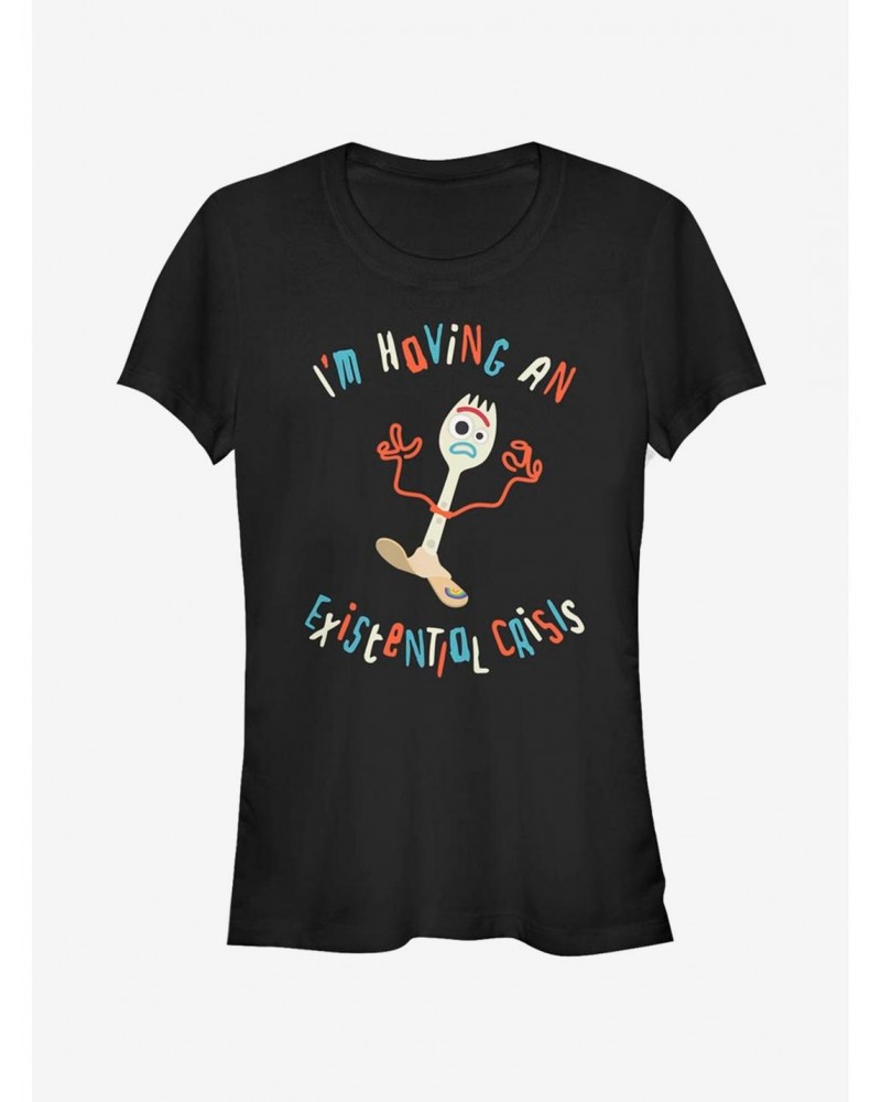 Disney Pixar Toy Story 4 Forky Crisis Girls T-Shirt $6.15 T-Shirts