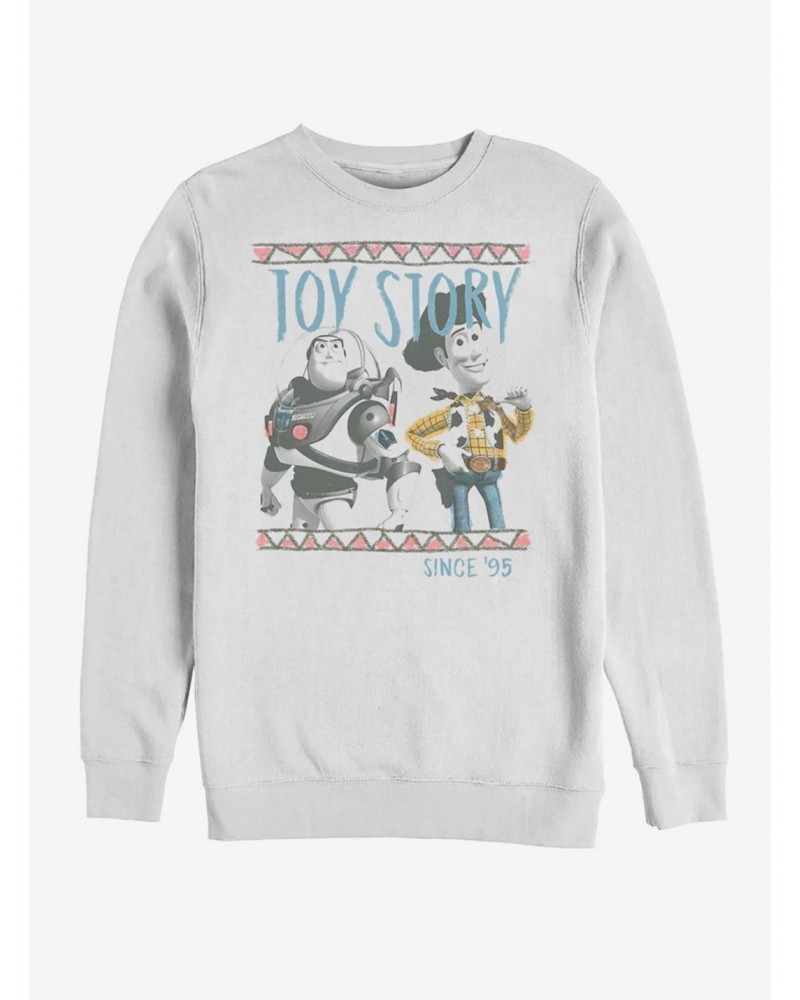 Disney Pixar Toy Story Pastel Buddies Sweatshirt $13.58 Sweatshirts