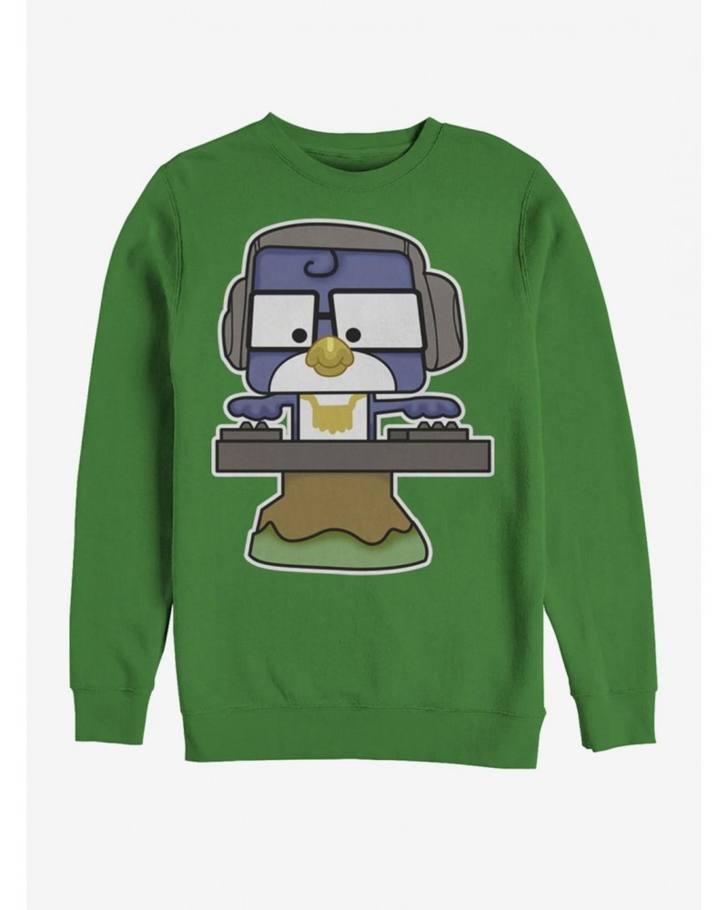 Disney Pixar Toy Story 4 DJ Blu-Jay Kelly Green Sweatshirt $10.04 Sweatshirts