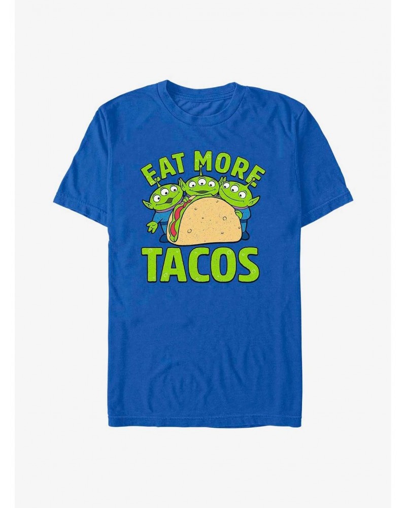 Disney Pixar Toy Story Aliens Eat More Tacos T-Shirt $6.37 T-Shirts