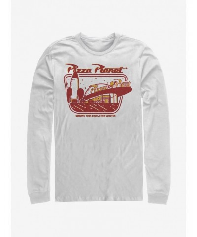 Disney Pixar Toy Story 4 Pizza Planet Slice Long-Sleeve T-Shirt $10.79 T-Shirts