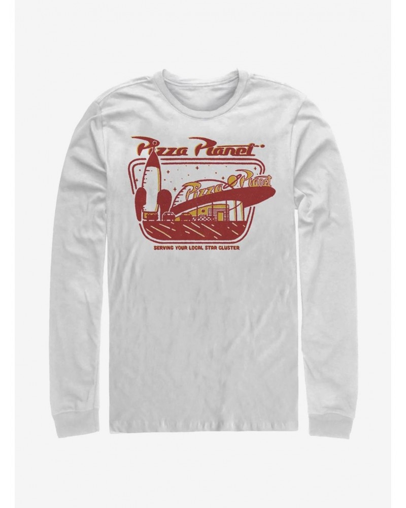 Disney Pixar Toy Story 4 Pizza Planet Slice Long-Sleeve T-Shirt $10.79 T-Shirts