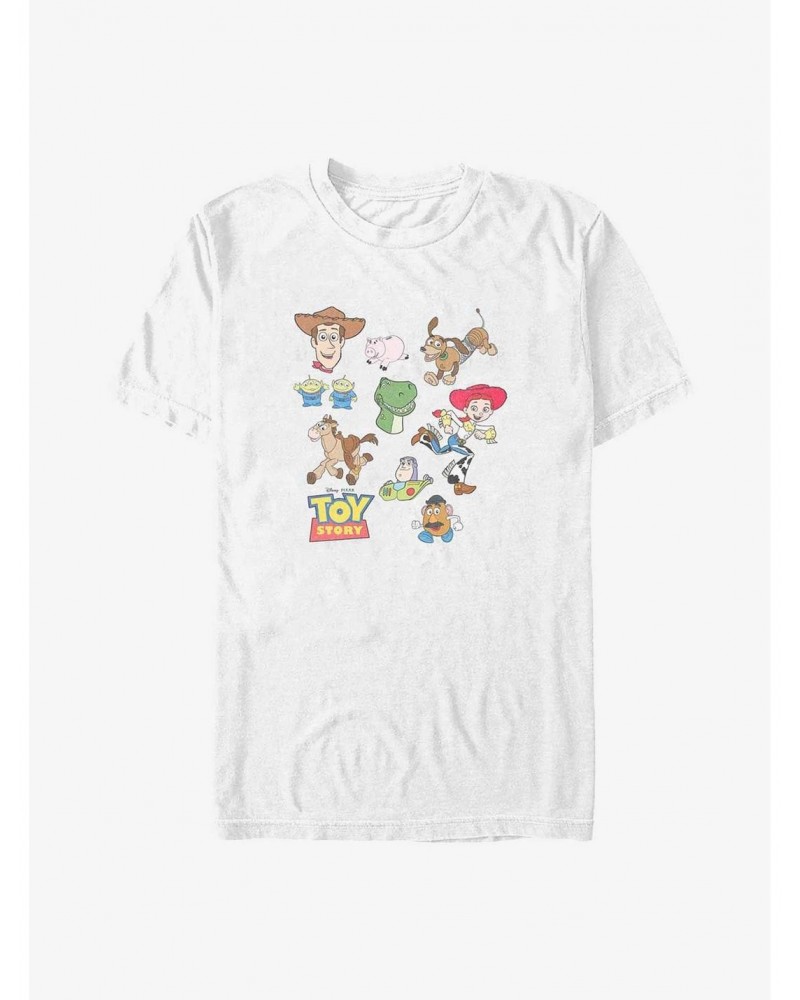 Disney Pixar Toy Story Character Faces T-Shirt $6.68 T-Shirts