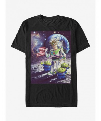 Disney Pixar Toy Story Buzz & Alien Moon Landing T-Shirt $7.77 T-Shirts