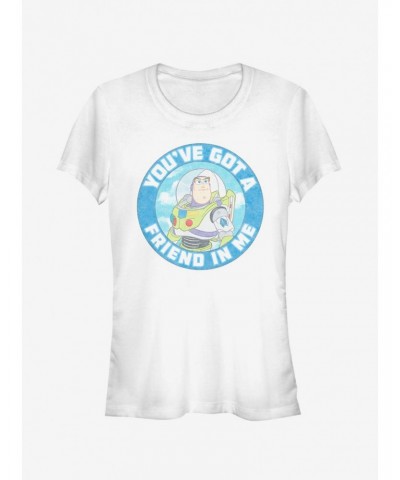 Disney Pixar Toy Story Friend in Me Buzz Circle Girls T-Shirt $6.31 T-Shirts