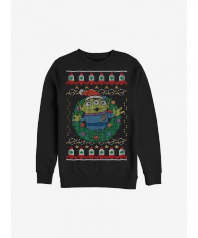 Disney Pixar Toy Story Greetings Ugly Christmas Sweater Sweatshirt $12.99 Sweatshirts