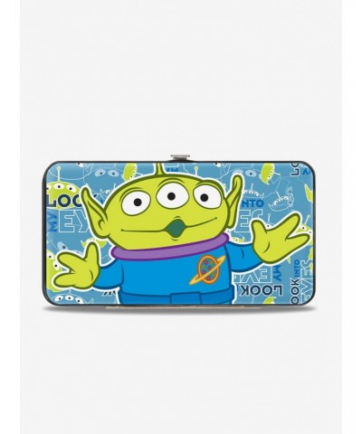 Disney Pixar Toy Story Alien Pose Look Into My Eyes Hinged Wallet $9.41 Wallets