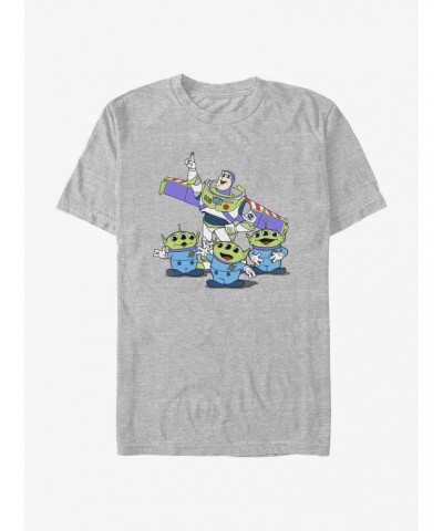 Disney Pixar Toy Story Vintage Buzz and Aliens T-Shirt $7.77 T-Shirts