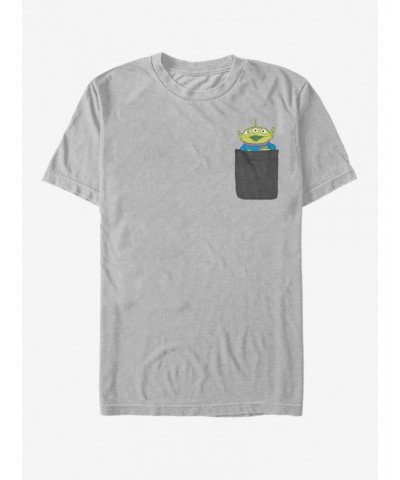 Disney Pixar Toy Story Alien Faux Pocket T-Shirt $4.85 T-Shirts