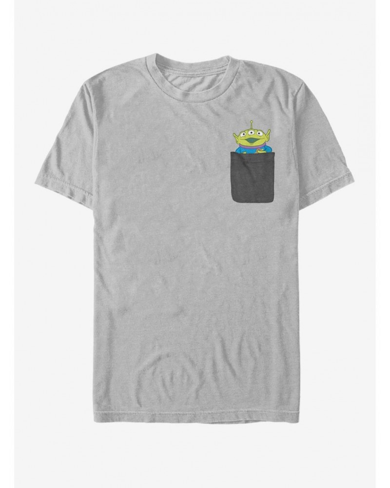 Disney Pixar Toy Story Alien Faux Pocket T-Shirt $4.85 T-Shirts