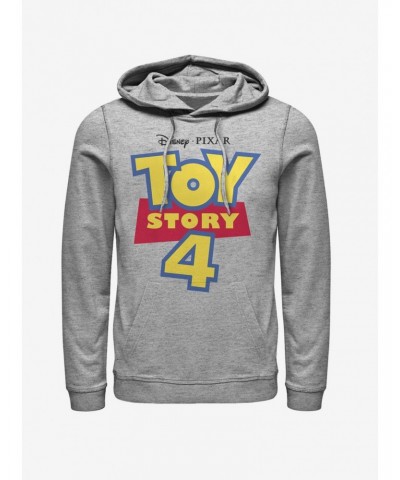 Disney Pixar Toy Story 4 Full Color Logo Hoodie $12.21 Hoodies