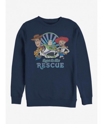 Disney Pixar Toy Story 4 Rescue Crew Sweatshirt $13.87 Sweatshirts