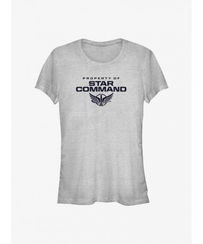 Disney Pixar Lightyear Property Of Star Command Girls T-Shirt $5.99 T-Shirts