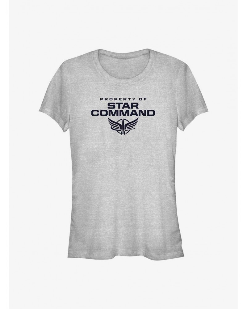 Disney Pixar Lightyear Property Of Star Command Girls T-Shirt $5.99 T-Shirts