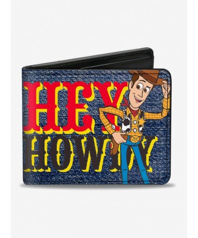 Disney Pixar Toy Story Woody Hey Howdy Bifold Wallet $10.03 Wallets