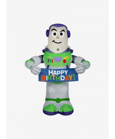 Disney Pixar Buzz Lightyear Birthday Inflatable Décor $21.89 Décor