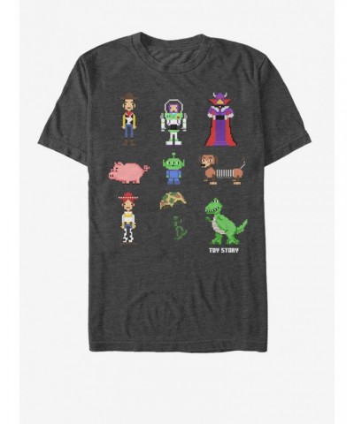 Disney Pixar Toy Story Pixel Story T-Shirt $7.28 T-Shirts