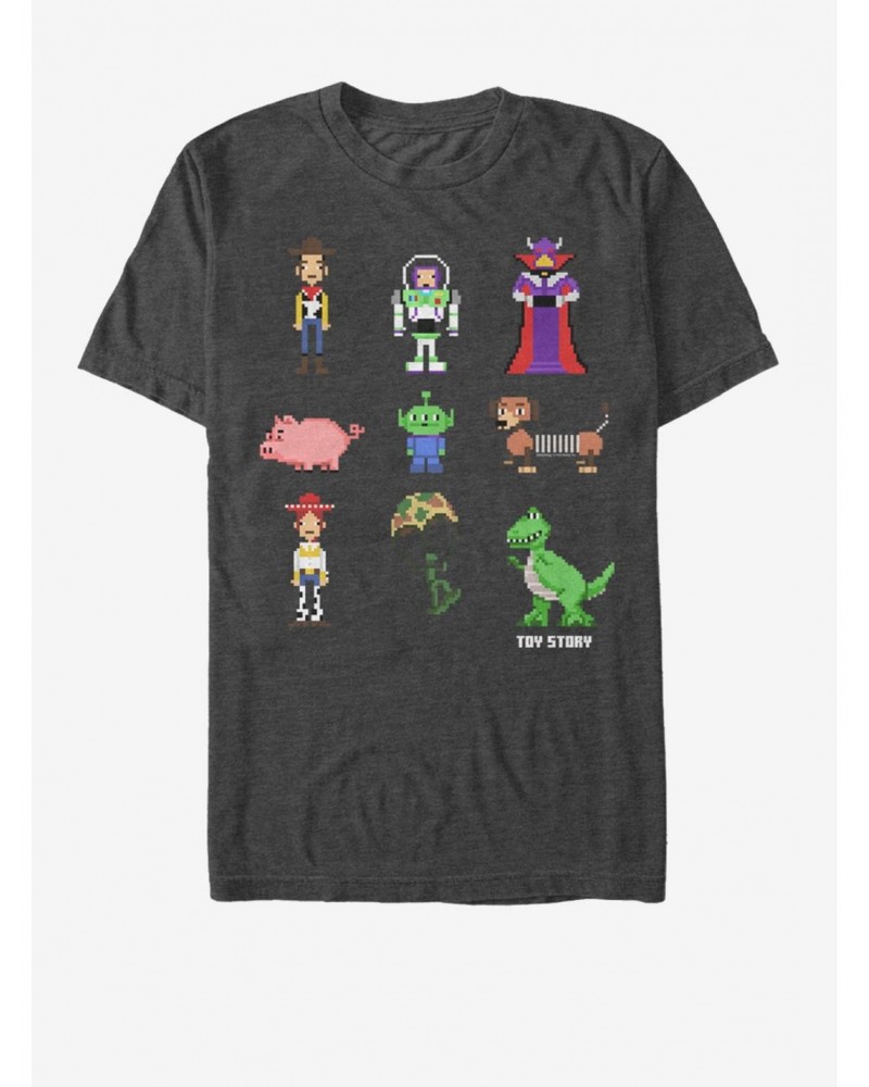 Disney Pixar Toy Story Pixel Story T-Shirt $7.28 T-Shirts