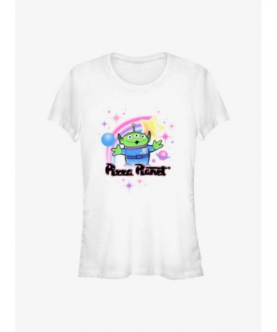 Disney Pixar Toy Story Pizza Planet Alien Airbrush Girls T-Shirt $5.34 T-Shirts