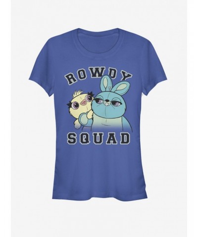 Disney Pixar Toy Story 4 Rowdy Squad Girls Royal Blue T-Shirt $7.12 T-Shirts