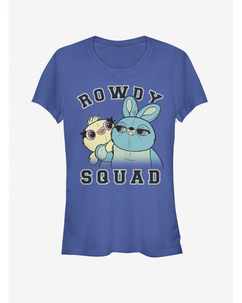 Disney Pixar Toy Story 4 Rowdy Squad Girls Royal Blue T-Shirt $7.12 T-Shirts