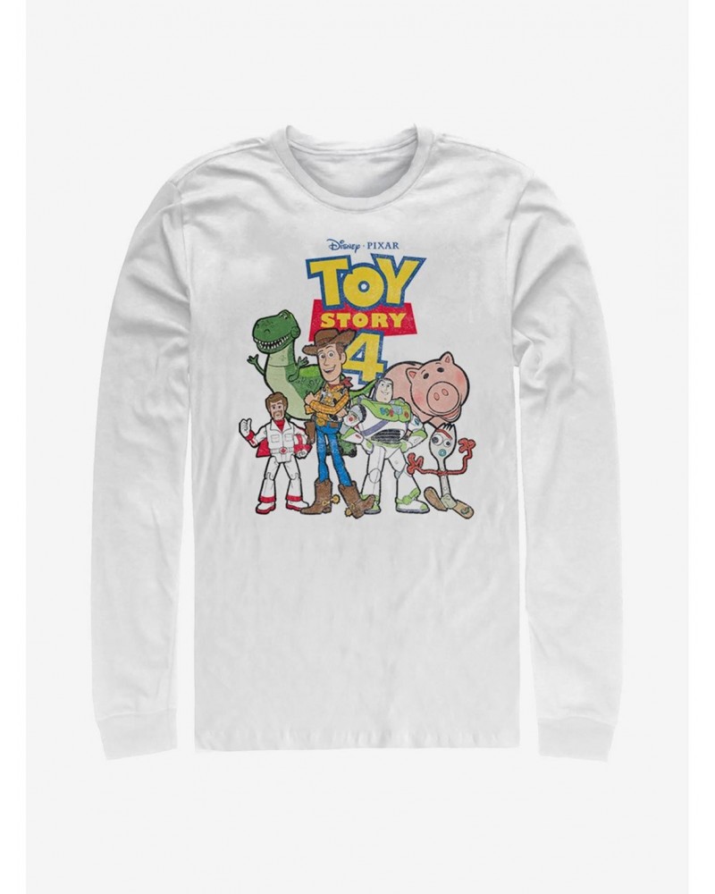 Disney Pixar Toy Story 4 Toy Crew Long-Sleeve T-Shirt $11.58 Merchandises