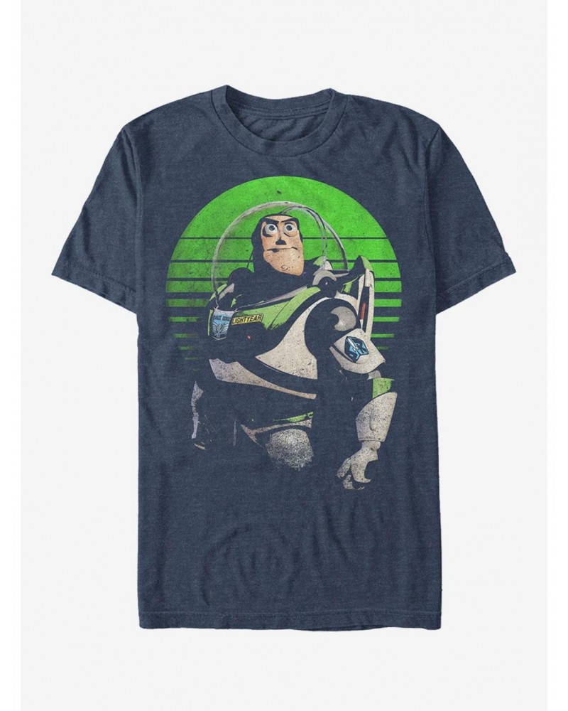 Disney Pixar Toy Story Distressed Buzz Lightyear Pose T-Shirt $8.09 T-Shirts