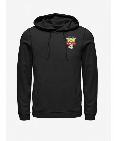 Disney Pixar Toy Story 4 Chest Color Logo Hoodie $15.09 Hoodies