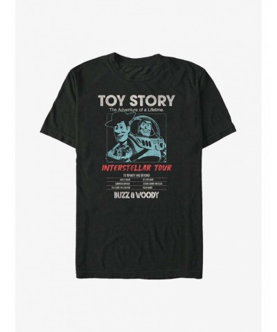 Disney Pixar Toy Story Buzz & Woody Interstellar Tour Poster T-Shirt $5.75 T-Shirts