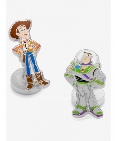 Disney Pixar Woody and Buzz Lightyear Cufflinks $33.84 Cufflinks