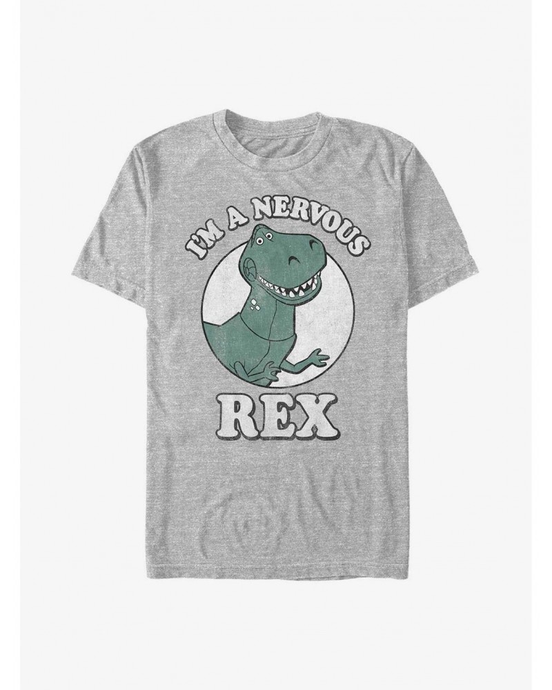 Disney Pixar Toy Story Nervous Rex T-Shirt $7.45 T-Shirts