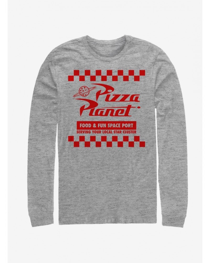 Disney Pixar Toy Story 4 Pizza Planet Box Long-Sleeve T-Shirt $11.58 T-Shirts