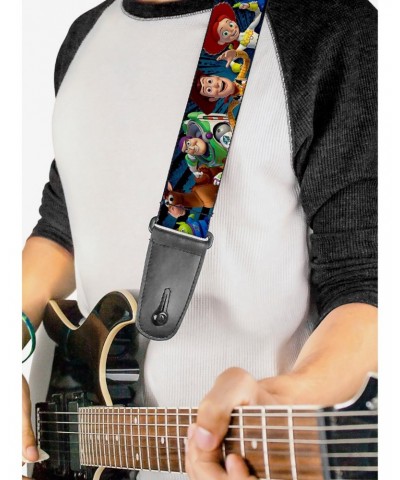 Disney Pixar Toy Story Characters Running Denim Rays Guitar Strap $10.21 Guitar Straps