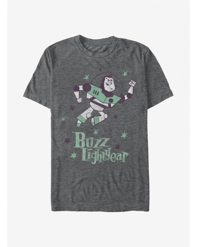 Toy Story Buzz Lightyear Retro Star T-Shirt $6.47 T-Shirts