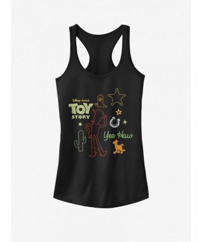 Disney Pixar Toy Story 4 Folk Story Girls Tank Top $9.16 Tops