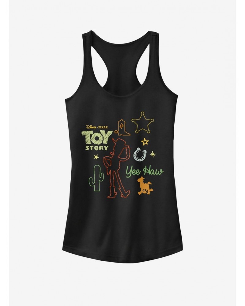 Disney Pixar Toy Story 4 Folk Story Girls Tank Top $9.16 Tops