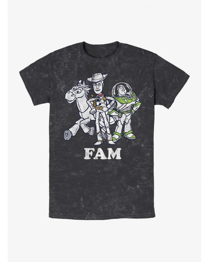 Disney Pixar Toy Story Fam Mineral Wash T-Shirt $6.23 T-Shirts