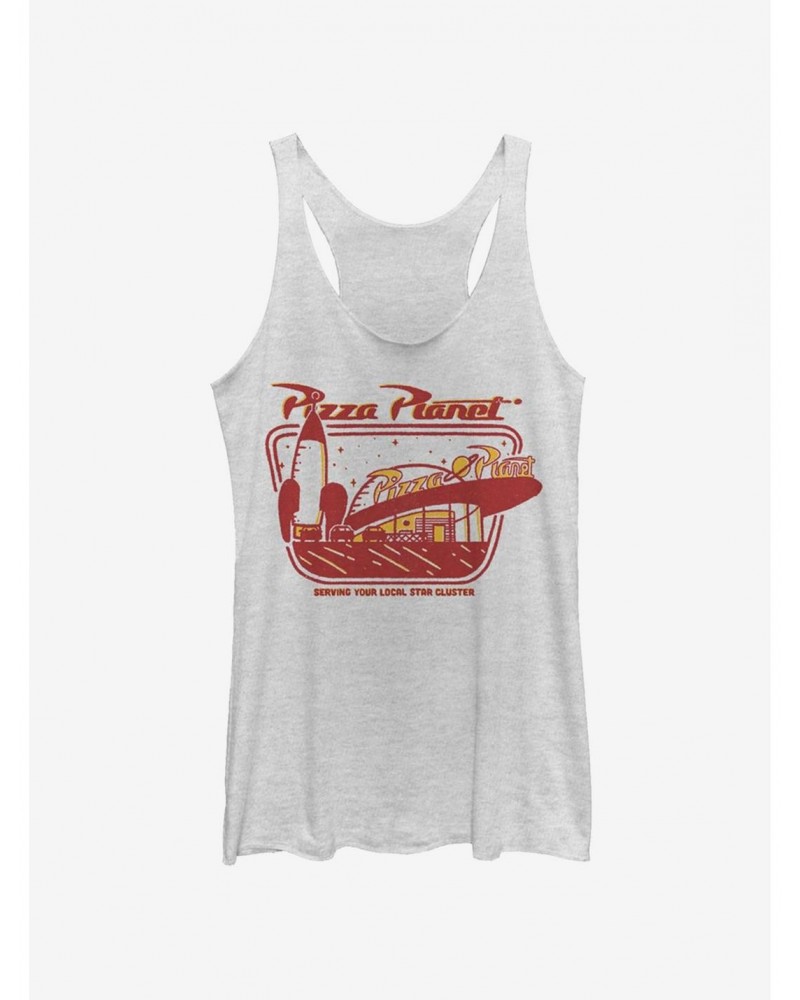 Disney Pixar Toy Story 4 Pizza Planet Slice Girls Tank $6.84 Tanks