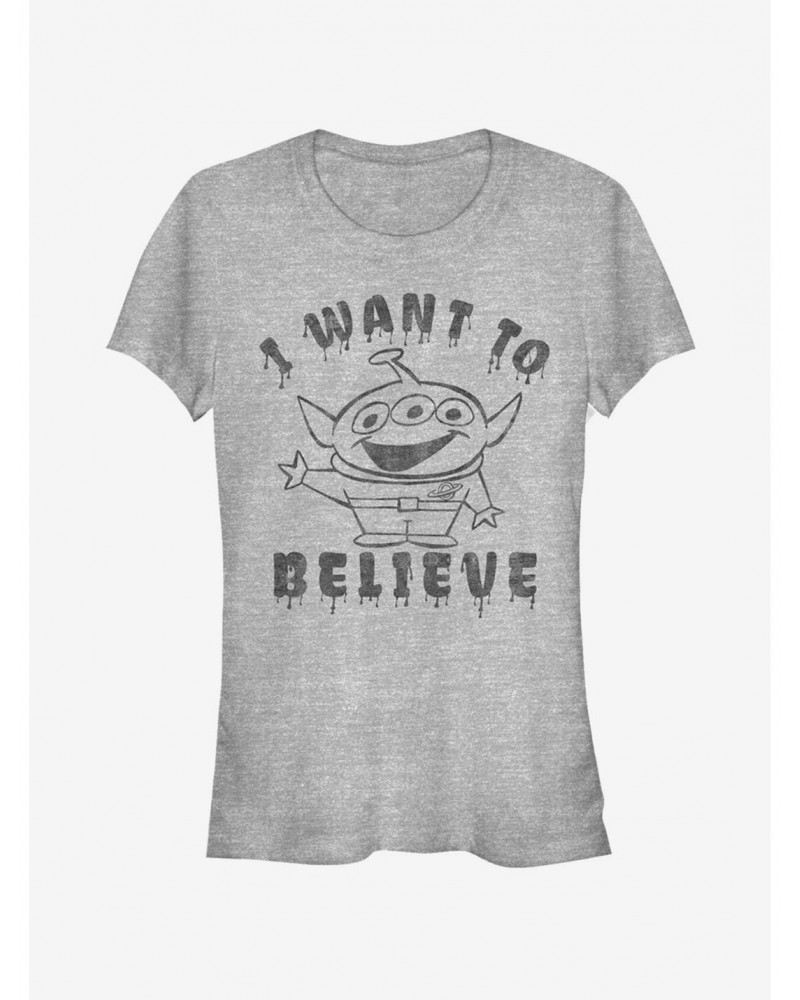 Disney Pixar Toy Story Aliens Believe Girls T-Shirt $5.34 T-Shirts