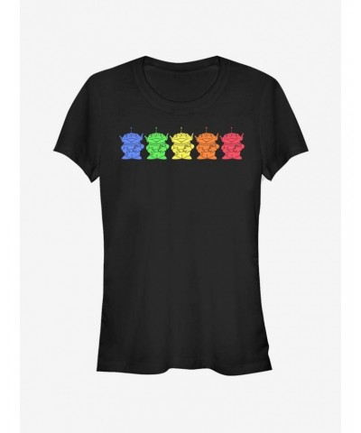 Disney Pixar Toy Story Chromatic Aliens Girls T-Shirt $7.28 T-Shirts