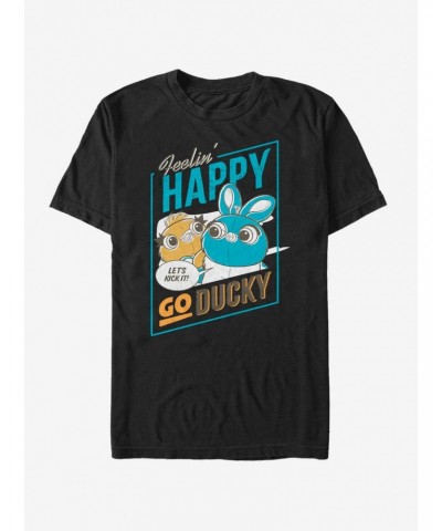 Disney Pixar Toy Story 4 Happy Go Ducky T-Shirt $7.28 T-Shirts