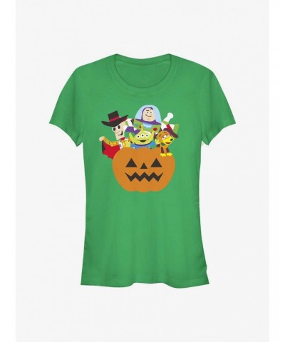 Disney Pixar Toy Story Pumpkin Surprise Characters Girls T-Shirt $5.02 T-Shirts