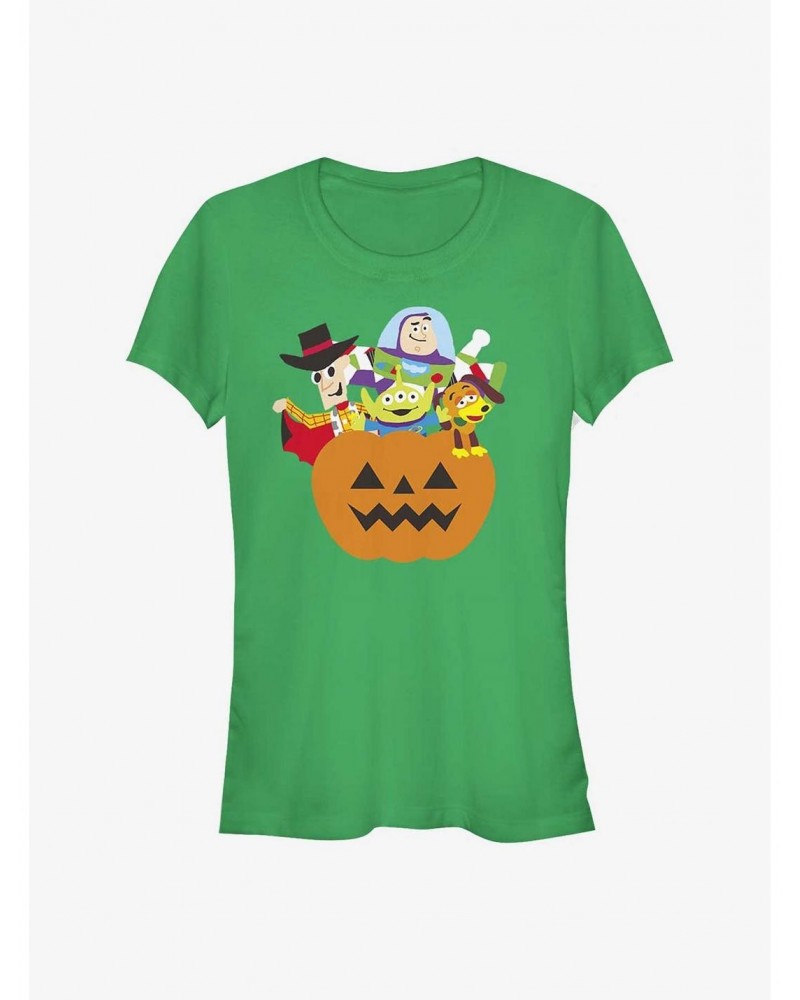 Disney Pixar Toy Story Pumpkin Surprise Characters Girls T-Shirt $5.02 T-Shirts