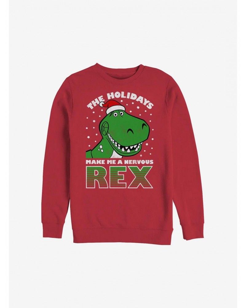 Disney Pixar Toy Story Holiday Rex Sweatshirt $9.74 Sweatshirts