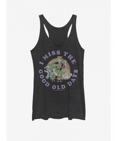 Disney Pixar Toy Story 4 Good Old Days Girls Heathered Tank Top $10.36 Tops