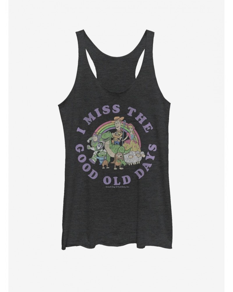 Disney Pixar Toy Story 4 Good Old Days Girls Heathered Tank Top $10.36 Tops