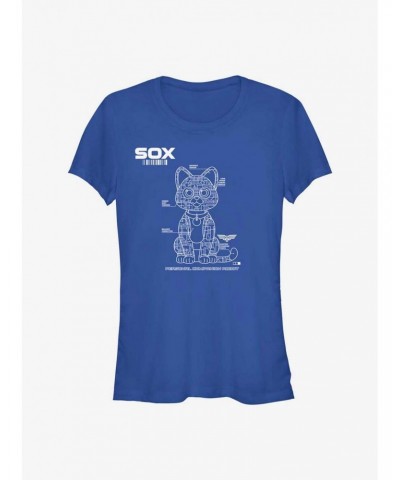 Disney Pixar Lightyear Sox Tech Girls T-Shirt $7.12 T-Shirts