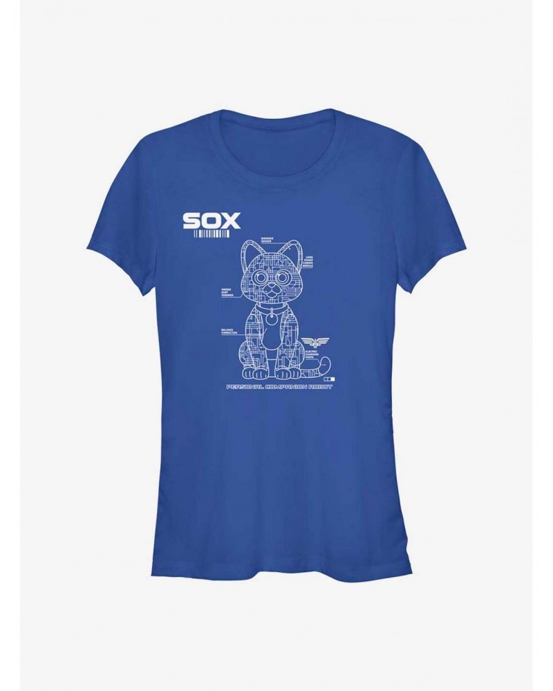 Disney Pixar Lightyear Sox Tech Girls T-Shirt $7.12 T-Shirts